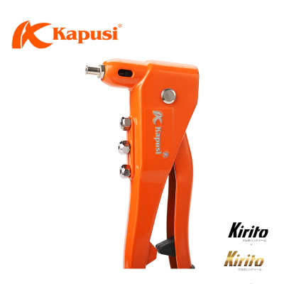 Kìm rút đinh tán cộng lực hãng Kapusi, Kềm rút rive đinh tán nhôm inox tay cầm dài k6801