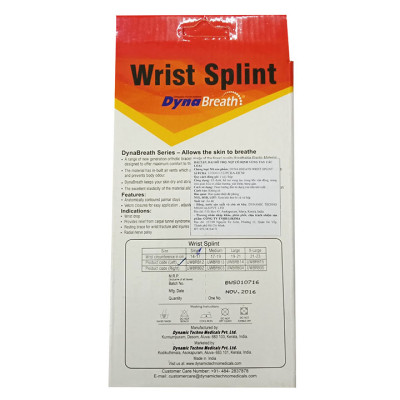 Nẹp Cố Định Cổ Tay Hiệu Dyna Loại Thoáng Khí 