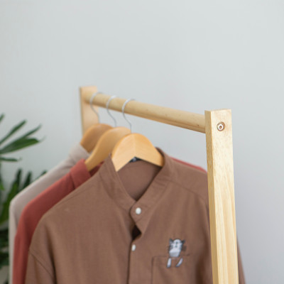 GIÁ TREO QUẦN ÁO THANH ĐƠN HÀN QUỐC SIZE S - SINGLE HANGER SIZE S