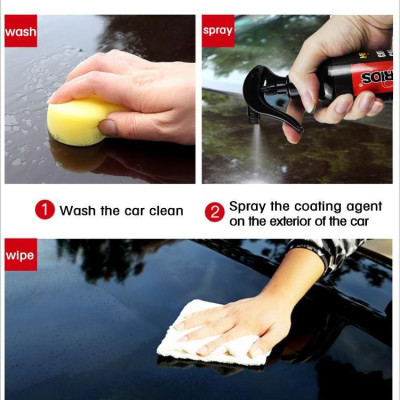 Chai Phủ Bóng Xe Cao Cấp HERIOS LA-023 Công Nghệ Đức 250ml