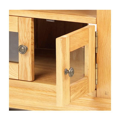 Tủ TV Góc Victoria Gỗ Sồi IBIE