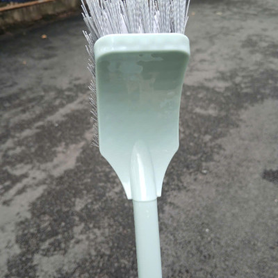 Chổi cọ bồn cầu/ toilet cán dài Echo Metal 47cm - Hàng nội địa Nhật Bản nhập khẩu chính hãng