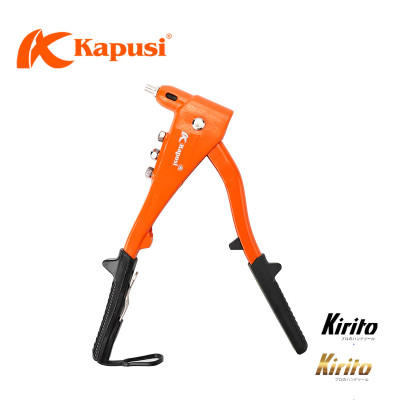 Kìm rút đinh tán cộng lực hãng Kapusi, Kềm rút rive đinh tán nhôm inox tay cầm dài k6801