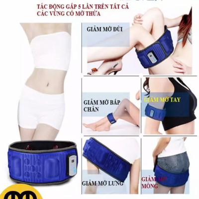 Máy Massage Bụng X5 - Đánh Tan mo Nhanh Chóng, Dùng Tại Nhà