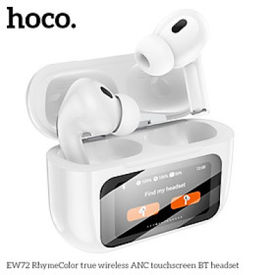 Tai nghe Bluetooth V5.4 Ho.co EW72 Chống ồn, Âm thanh sống động, màn hình LED hiển thị cảm ứng đa chức năng - Hàng chính hãng