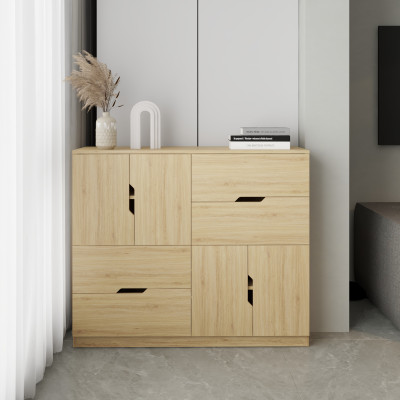 [Happy Home Furniture] DASH , Tủ đựng đồ 4 ngăn kéo- 4 cửa mở , 120cm x 35cm x100cm ( DxRxC), THK_057