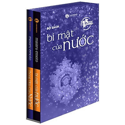 Bộ Bí Mật Của Nước Và Thông Điệp Của Nước (2 quyển, có hộp, ấn bản kỉ niệm 15 năm Thaihabooks)