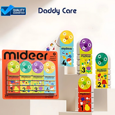 Bộ thẻ học thông minh cho bé Mideer Match & Connect Play Book