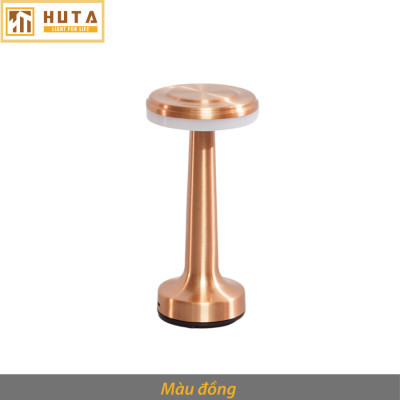 Đèn Led Để Bàn Quầy Bar Nhà Hàng HUTA RESDIA1 Cảm Ứng Tích Điện, Điều Chỉnh Ánh Sáng Vàng, Trang Trí Quán Bar, Nhà Hàng, Quán Cà Phê