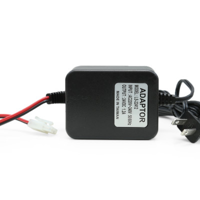 Nguồn Adaptor Đài Loan model LS-22412 | 24VDC – 1.2A sử dụng cho máy lọc nước RO, máy phun sương (Hàng chính hãng)