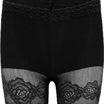 Combo 2 quần lót mặc trong váy nữ tính phối ren RSI08 (đen, da)