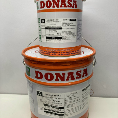 Sơn sàn bê tông Donasa /Floor coating Paint màu vàng DEF 6105 15L