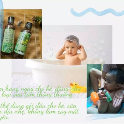 SỮA TẮM LÁ KHỔ QUA RỪNG MẸ KEN-CHAI 100ML