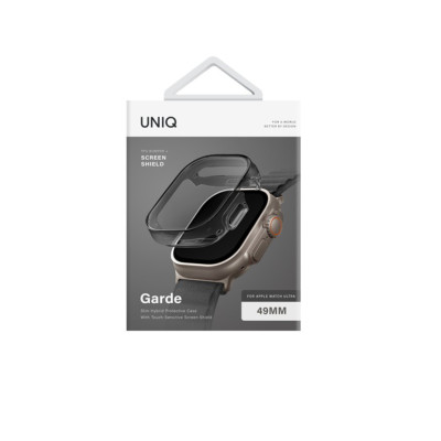 Ốp Dành Cho Apple Watch UNIQ Garde Hybrid With Screen Protection 49mm_ Hàng Chính Hãng