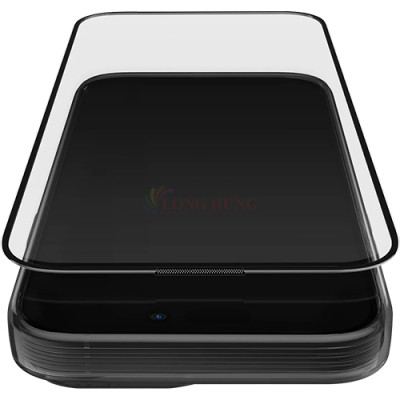 Dán màn hình cường lực Full viền chống bụi tĩnh điện Uniq Optix Clear Glass dành cho iP 15 Pro Max UNIQ-IP6.7P(2023) - Hàng chính hãng 