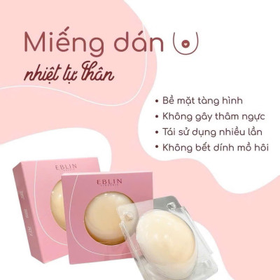 Dán Ti Silicon Hộp 3 Cặp Dán Tự Thân Tàng Hình Tiện Lợi