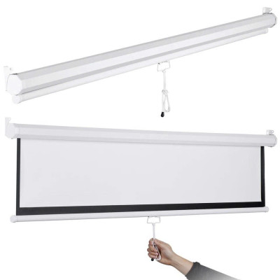 Màn máy chiếu 100inch đủ tỉ lệ Treo tường/ Di động hiệu Apollo - Hàng nhập khẩu