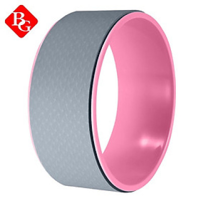 BG Vòng  tập YOGA - Yoga Wheel Bản 12CM Khung Nhựa ABS Bọc TPE Cao Cấp Pilates Tập Lưng Cao Cấp (hàng nhập khẩu)