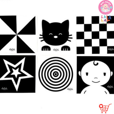 Bộ Thẻ Zigzag Lalala Baby Kích Thích Thị Giác Trí Não Cho Trẻ Sơ Sinh (0-12 Tháng)