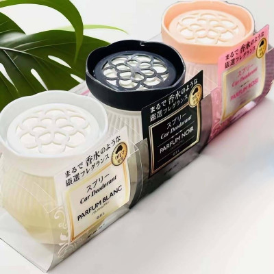 Hộp 3 lọ Sáp thơm Ô Tô Car Deodorant hương thơm cao cấp thế hệ mới khử mùi hiệu quả