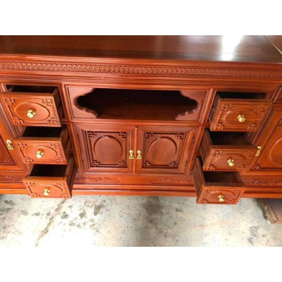 Bộ bàn ghế mẫu quốc đào tay 12 - NỘI THẤT BÌNH LONG 0988-352-210