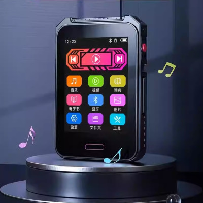 Máy Nghe Nhạc Ruizu C3 - Màn Hình 2.4 Inch, Bluetooth 5.3, Hỗ Trợ Đa Định Dạng MP3 WMA APE FLAC AAC, Hỗ Trợ Thẻ Nhớ Lên Tới 128Gb, Pin Lithium 300mAh 10 Tiếng, Sạc Nhanh Type-C, Kết Nối PC, Ghi Âm, Học Sinh, Sinh Viên, Thể Thao - Hàng Chính Hãng