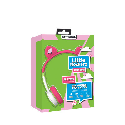 Tai nghe iFrogz Little Rockerz Costume-FG-Kitten - Hàng Chính Hãng