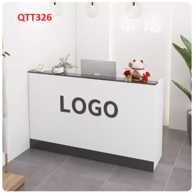 QUẦY LỄ TÂN, QUẦY TIẾP TÂN, QUẦY TÍNH TIỀN, QUẦY THU NGÂN QTT326 - Nội thất lắp ráp Viễn Đông Adv