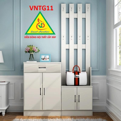 TỦ TRANG TRÍ KIÊM VÁCH NGĂN PHÒNG VNTG11 _ Nội thất lắp ráp Viendong Adv