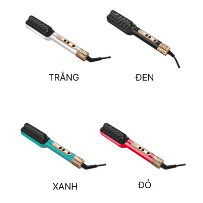 Lược điện tạo kiểu ion âm SOKANY SK-1008, 5 chế độ nhiệt cho các kiểu tóc khác nhau, giúp tóc siêu thẳng, chuẩn salon tại nhà - HÀNG CHÍNH HÃNG