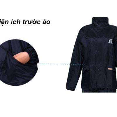 Áo mưa bộ Rando Best - ASNS-27 - Xanh Đen