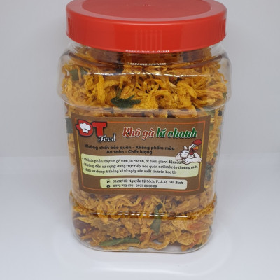 Khô Gà Lá Chanh Thượng Hạng DTfood (500g)