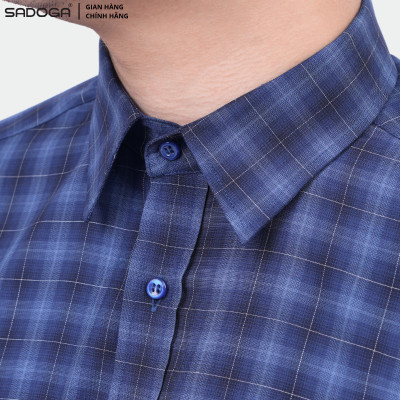 Áo Sơ Mi Nam Sadoga Dài Tay Chất Liệu Bamboo Thoáng Mát Thấm Hút Mồ Hôi 399D