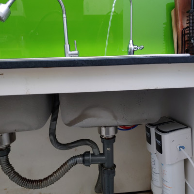 Máy lọc nước uống chính hãng Partek P2265-USF công nghệ màng sợi rỗng và than hoạt tính cao cấp