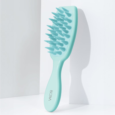 Lược gội & massage đầu răng silicone có tay cầm VACOSI MASSAGE & SHAMPOO COMB - C21