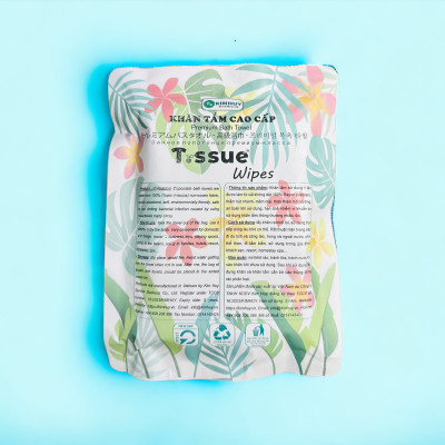 Khăn tắm du lịch cao cấp T.ssue (Size: 70*100cm). Gọn nhẹ tiện lợi, dùng cho các chuyến đi chơi xa, dã ngoại, thể thao, Spa