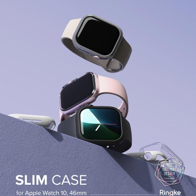 Bộ 2 ốp cho Apple Watch 10 RINGKE Slim 46mm / 42mm - Hàng Chính Hãng