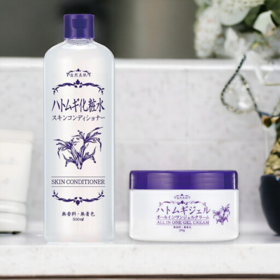 Nước Hoa Hồng Dưỡng Ẩm Sáng Mịn Da Hadakiri Hatomugi Conditioner 500 mL