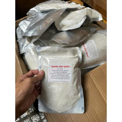 Bột Tẩy Rong Rêu Túi 500gr ,Đa Năng – Diệt Sạch Rong Gốc Mạnh, Làm Sạch Nền Xi Măng, Sân Gạch