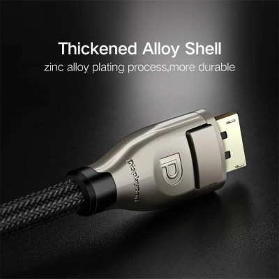 Ugreen UG30118DP107TK 1M Màu Đen Cáp 2 Đầu Displayport V1.2 cao cấp hỗ trợ 4K*2K 60GHz - HÀNG CHÍNH HÃNG