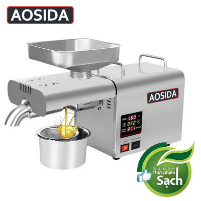 Máy ép dầu ăn thực vật nóng và lạnh dùng cho thương hiệu Anh Quốc Aosida K28S cao cấp - Hàng Nhập Khẩu