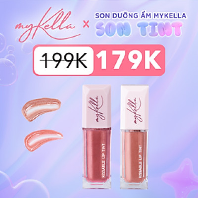 Son Bóng myKella Dưỡng Ẩm Lâu Trôi Màu Cam Đất