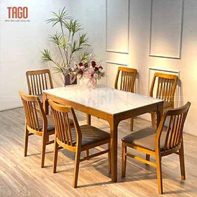 Bộ Bàn Ăn Mùa Thu 6 Ghế