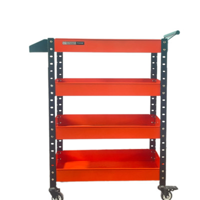 XE ĐẨY DỤNG CỤ XE ĐẨY DỤNG CỤ 4 NGĂN XE ĐẨY DỤNG CỤ XE MÁY XE ĐẨY DỤNG CỤ DÙNG CHO GAGARE Ô TÔ XE ĐẨY ĐỰNG ĐỒ NGHỀ