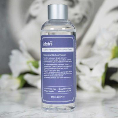 Nước Hoa Hồng Dành Cho Da Nhạy Cảm Klairs Supple Preparation Facial Toner 180ml
