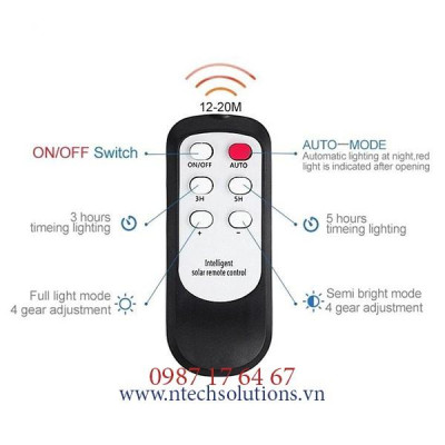 Đèn Pha Chống Lóa Cao Cấp Năng Lượng Mặt Trời JinDian JD-740 Công Suất 40W - Khung Nhôm