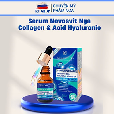 Novosvit xanh - Serum Novosvit collagen & acid hyaluronic