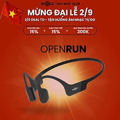 Tai Nghe Bluetooth Thể Thao Truyền Âm Thanh Qua Xương SHOKZ OPEN RUN S803 - Hàng chính hãng