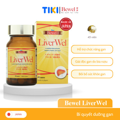 Thực phẩm chức năng dưỡng gan từ Nhật Bản Bewel Liverwel 