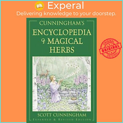Sách - Encyclopaedia of Magical Herbs by Scott Cunningham (US edition, paperback)